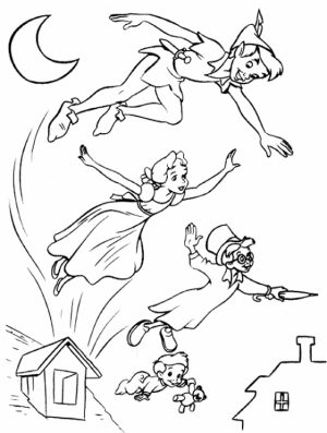 Peter Pan Coloring Pages Printable   1fat3