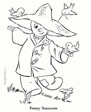 Picture of Fall Coloring Pages Free for Children   upmly