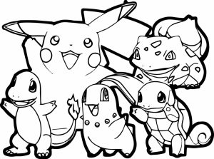 Pikachu Coloring Pages Free   arzt2
