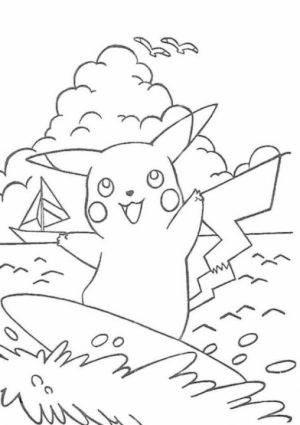 Pikachu Coloring Pages Online   yeoa6