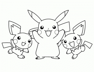 Pikachu Coloring Pages Printable   ahxt1