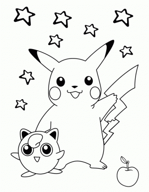 Pikachu Coloring Pages Printable   gats3