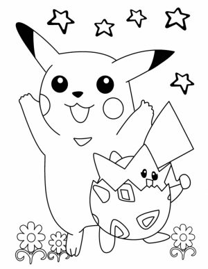 Pikachu Coloring Pages Printable   urtag2