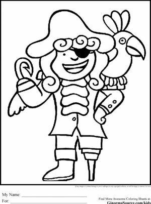 Pirate Coloring Pages Printable   cav25