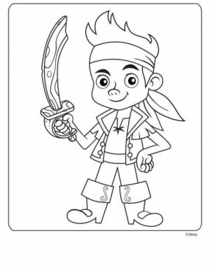 Pirate Jake Coloring Pages   73122