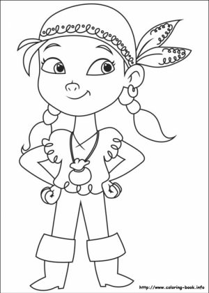 Pirate Jake Coloring Pages   77412