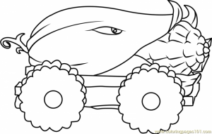 Plants Vs. Zombies Coloring Pages Fun Printables   mlct1