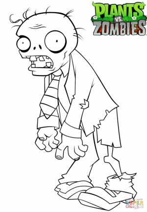 Plants Vs. Zombies Coloring Pages to Print   8571a