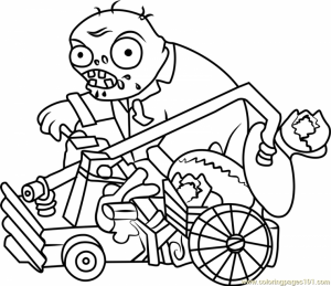 Plants Vs. Zombies Coloring Pages to Print Online   u9562
