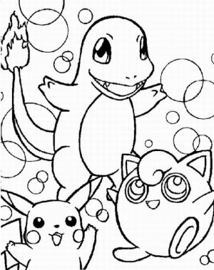 Pokemon Coloring Page Free Printable   17257