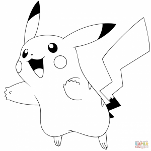 Pokemon Pikachu Coloring Pages   try12