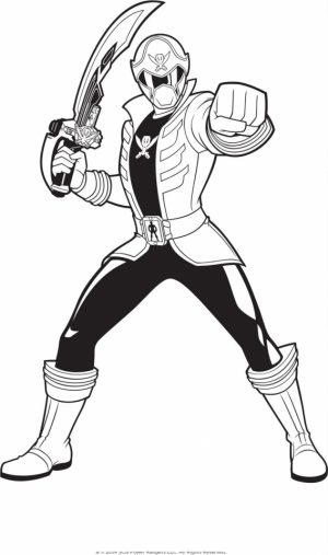 Power Rangers Megaforce Coloring Pages Printable   48042