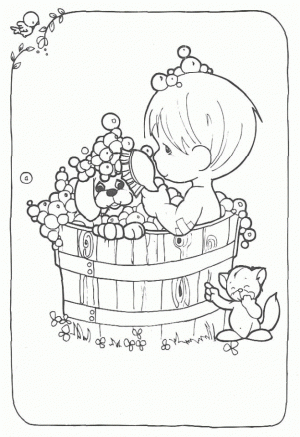 Precious Moments Boy and Girl Coloring Pages   5zhr9