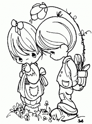 Precious Moments Coloring Pages Free for Toddlers   66491