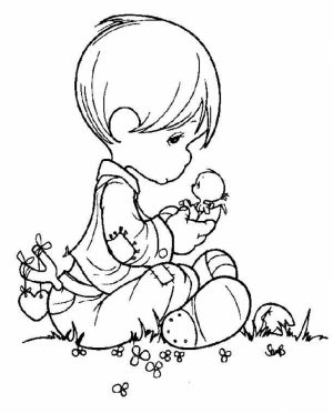 Precious Moments Coloring Pages to Print for Free   2ufo1