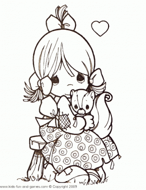 Precious Moments Coloring Pages to Print Out   51730