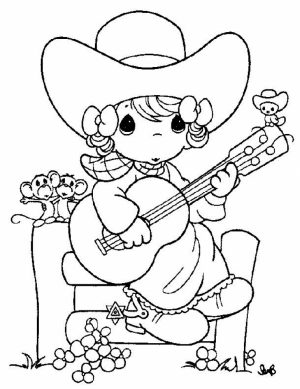 Precious Moments Girl Coloring Pages   6621n