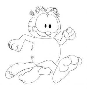 Preschool Garfield Coloring Pages to Print   4ABJZ
