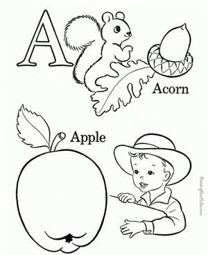 Preschool Letter Coloring Pages to Print   Drx0J