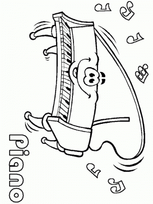 Preschool Music Coloring Pages to Print   05904