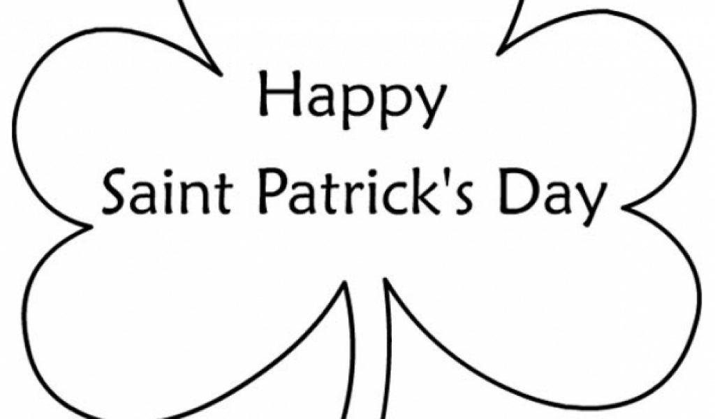 Get This Preschool Shamrock Coloring Pages to Print nob6i