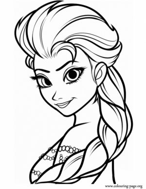 Princess Elsa Coloring Pages   82167