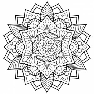 Printable Abstract Coloring Pages Online   42671