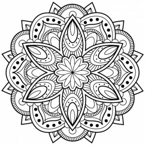Printable Abstract Coloring Pages Online   89452