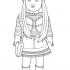 American Girl Coloring Pages
