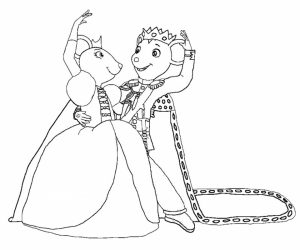 Printable Angelina Ballerina Coloring Pages   171701