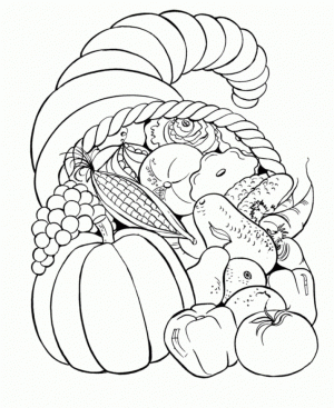 Printable Autumn Coloring Pages   63679