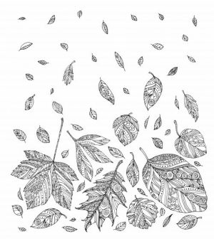 Printable Autumn Coloring Pages for Adults   483vg