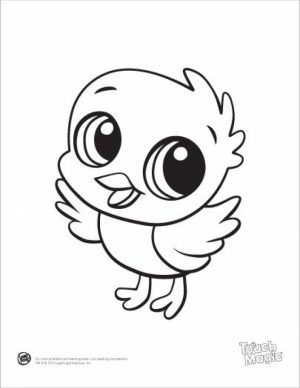 Printable Baby Animal Coloring Pages Online   85256