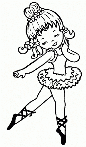 Printable Ballerina Coloring Pages   7ao0b