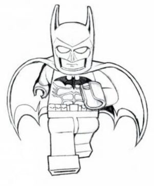 Printable Batman Coloring Pages for Toddlers   092HQ