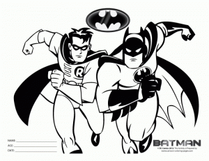 Printable Batman Coloring Pages Online   711876