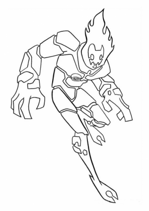 Printable Ben 10 Coloring Pages   p79hb