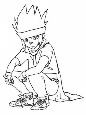 Printable Beyblade Coloring Pages Online   46714