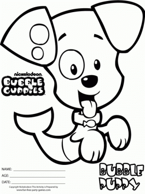 Printable Bubble Guppies Coloring Pages   662627