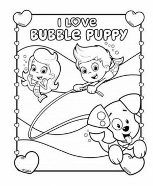 Printable Bubble Guppies Coloring Pages   952204