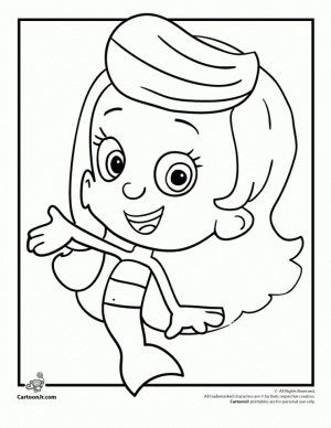 Printable Bubble Guppies Coloring Pages Online   184765