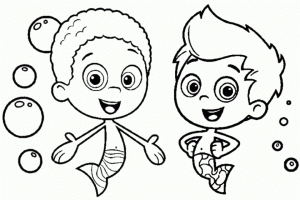 Printable Bubble Guppies Coloring Pages Online   686812