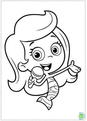 Printable Bubble Guppies Coloring Pages Online   735293