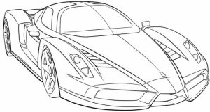 Printable Car Coloring Page Online   34394