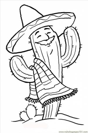 Printable Cinco de Mayo Coloring Pages for Kids   17625