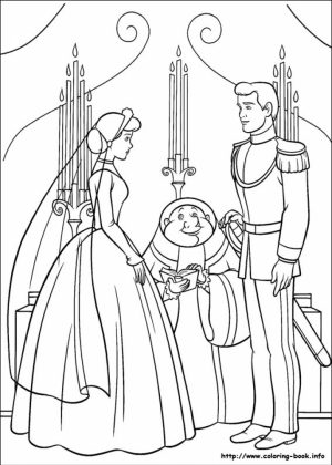 Printable Cinderella Coloring Pages   14694