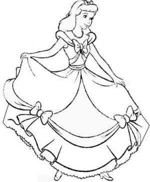 Printable Cinderella Coloring Pages   32237
