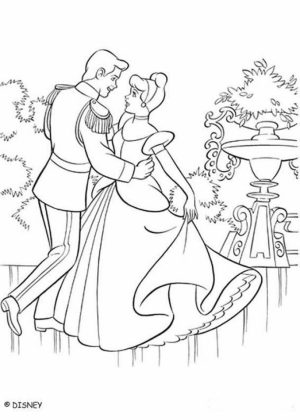 Printable Cinderella Coloring Pages Online   34671