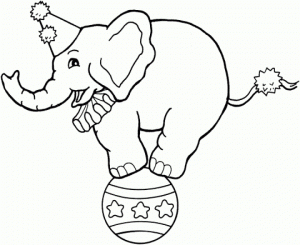 Printable Circus Coloring Pages   29255