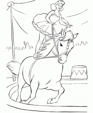 Printable Circus Coloring Pages   41558